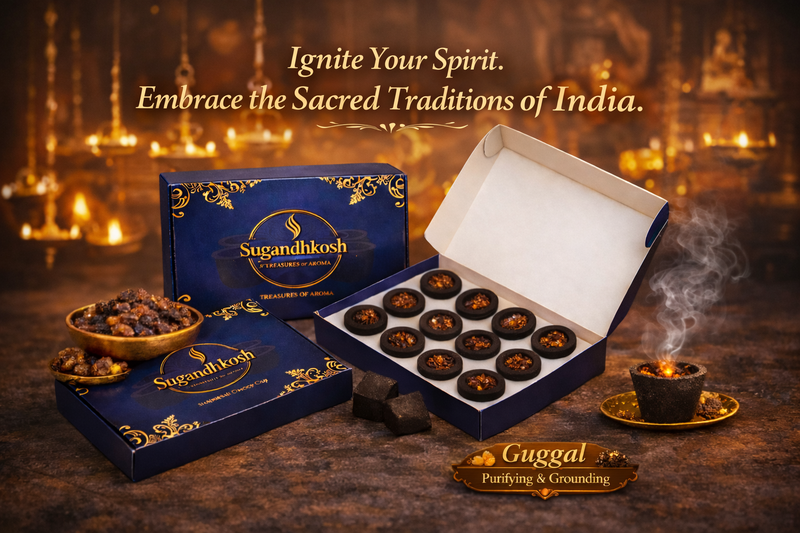 Premium Guggal Sambrani Dhoop Cups � Long Lasting Aroma | Sugandhkosh�