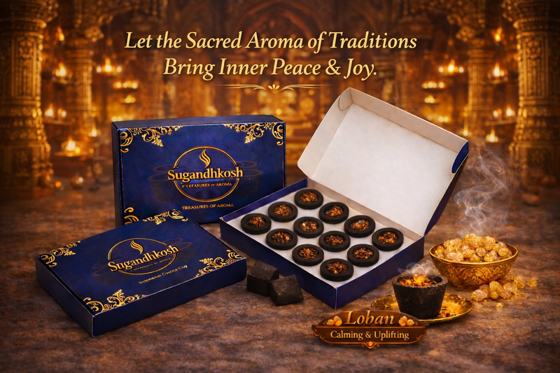 Premium Loban Sambrani Dhoop Cups � Natural Pooja Dhoop | Sugandhkosh�